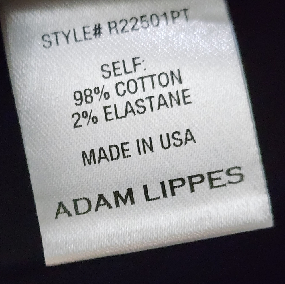 Adam Lippes Printed Cotton-Blend Straight Leg Flared Pants Work Wear Quit Luxury - Picture 14 of 16